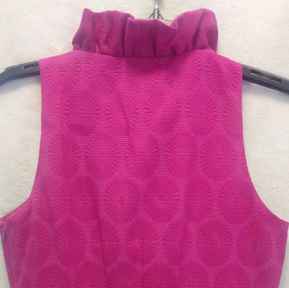 Taylor Dress l Fuchsia Ladies Dress - Picture 4 of 8